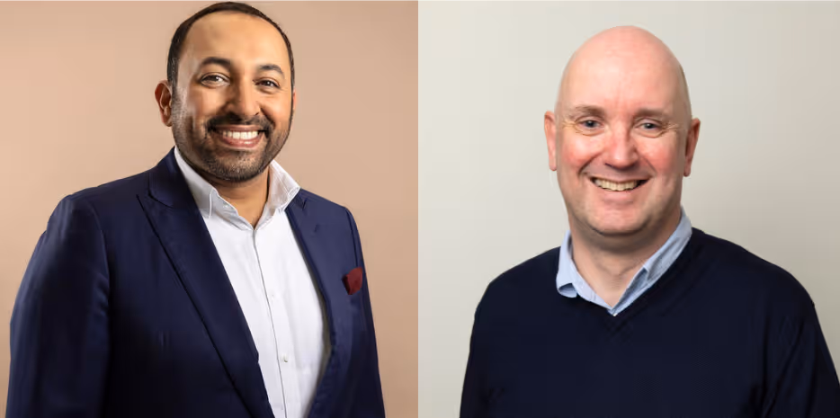 Links profielfoto van Mohamed Nabih, rechts Rik Wouters